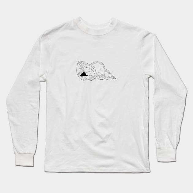 Sleep in the shell Long Sleeve T-Shirt by tuurskaya